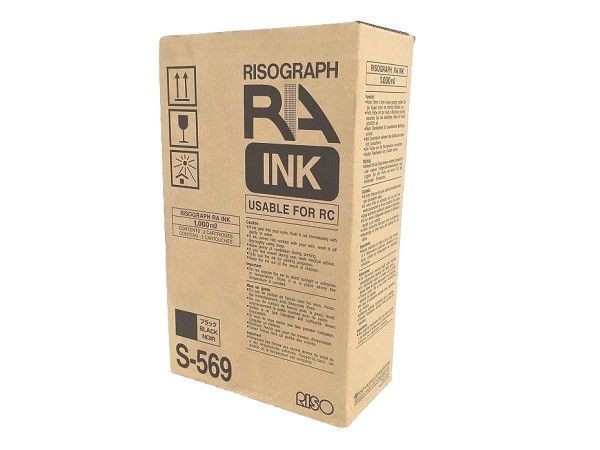 Фарба Riso RA / RC (S-569), чорна, оригінал