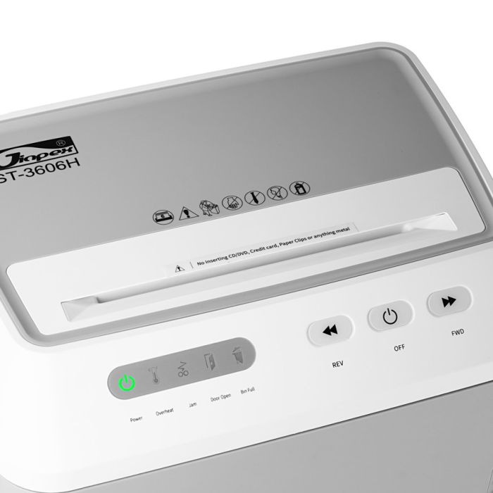 Знищувач документів JINPEX ST-3606H+Lock замок (1x2)