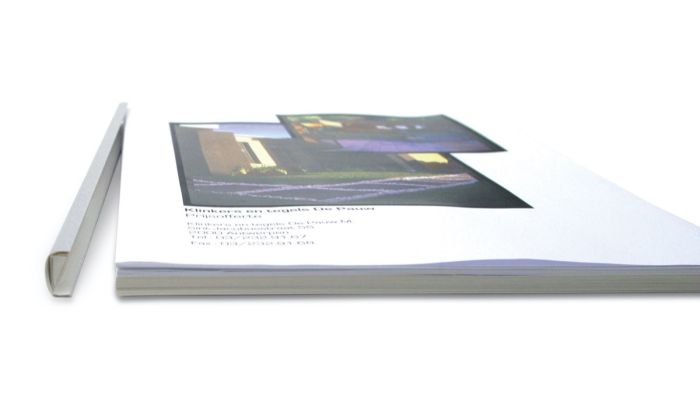 Термообкладинка відривна Spine Cover, A4, 15 темно-синя