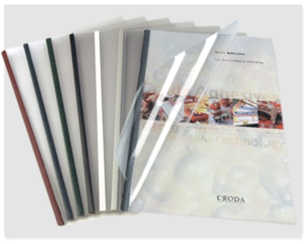Термообкладка пластикова Crystal Flex Cover, A4, 80 кварц