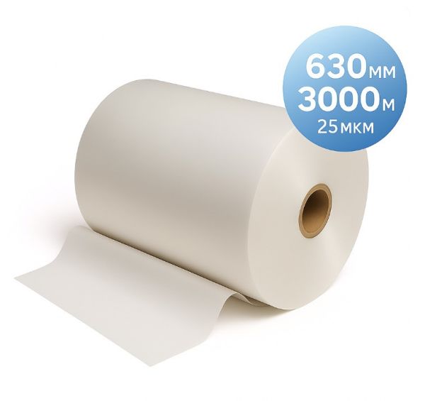 Плівка рулонна TOSHEN, 630 мм, 3000 м, 25 мкм, матова